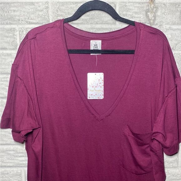 NWT MSRP $58 Free People Ronnie T-Shirt Women's Size Small - Picture 7 of 10